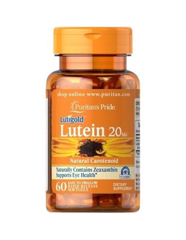 Lutein 20 mg, 60 kapsul