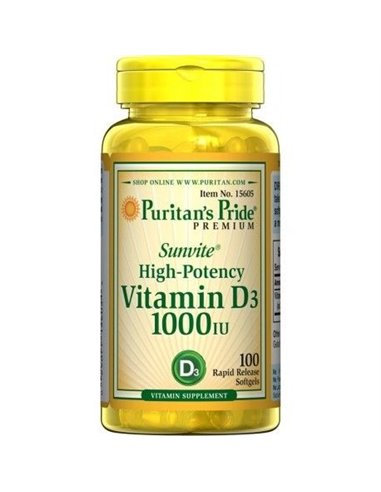 Vitamin D3 1000 ie, 100 kapsul