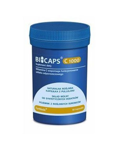 Bicaps vitamina C 1000 mg, 60 kapsul