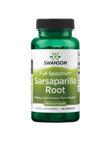 Smilax glabra (Sarsaparilla) 450 mg, 60 kapsul