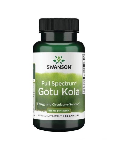 Gotu Kola Swanson - 60 kapsul, 435 mg