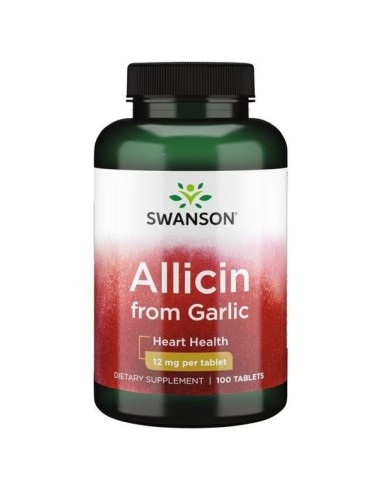Alicin 100% čist 12 mg. 100 tablet